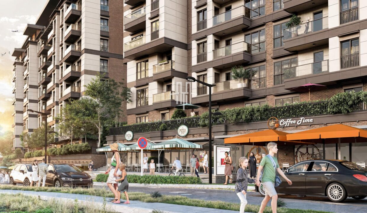 Horizontal Architecture Apartments For Sale In Maltepe In Istanbul With Princes Island Views- 4,