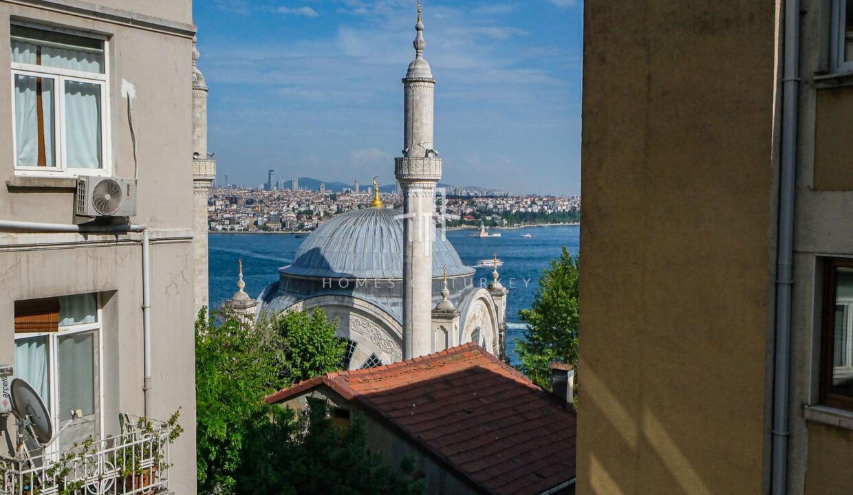 1+1 Apartment For Sale in Cihangir in Istanbul With Bosphorus Views and AirBnb Permission- (1,,,,)-2