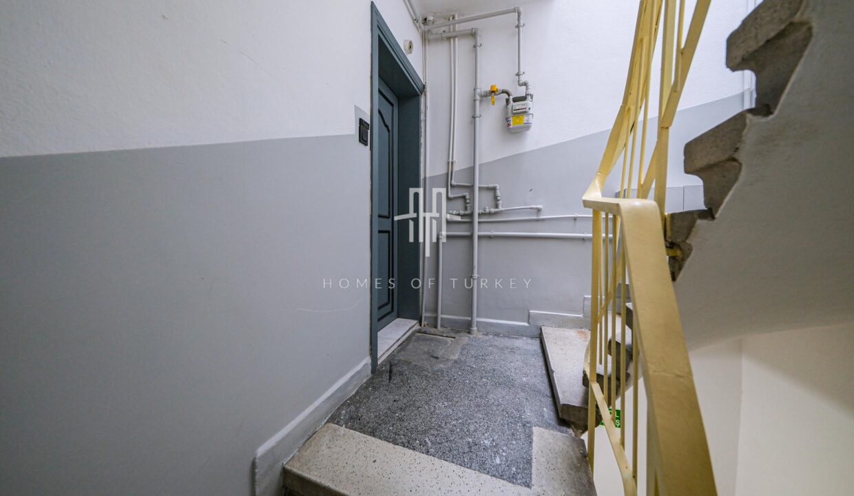 1+1 Apartment For Sale in Cihangir in Istanbul With Bosphorus Views and AirBnb Permission- (46)