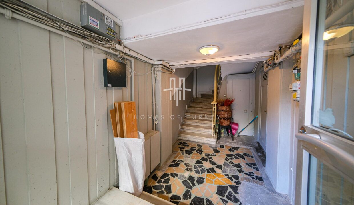 1+1 Apartment For Sale in Cihangir in Istanbul With Bosphorus Views and AirBnb Permission- (48)