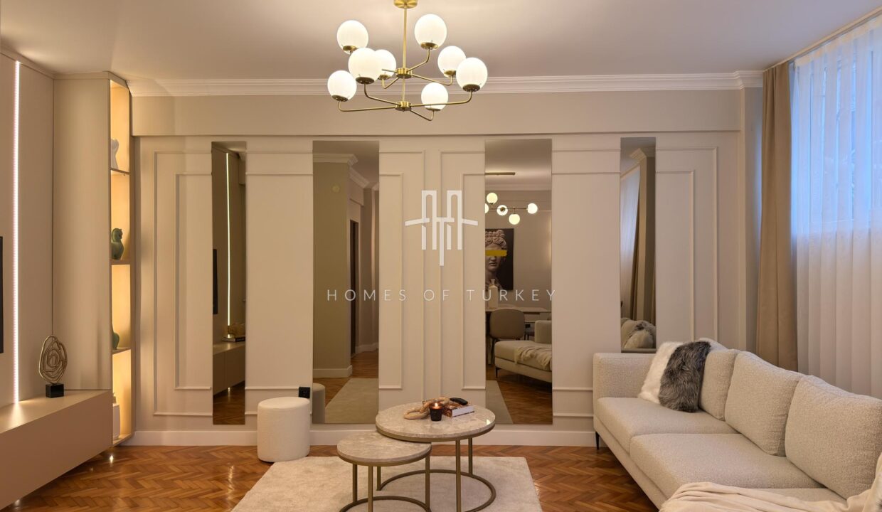 3+1 Apartment For Sale in Şişli in Istanbul Within Walking Distance to the Metro- 1