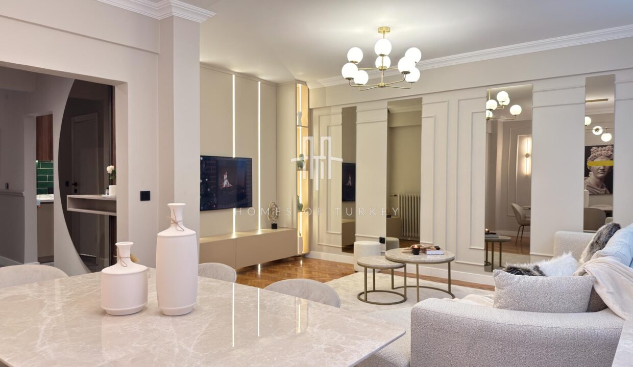 3+1 Apartment For Sale in Şişli in Istanbul Within Walking Distance to the Metro- 1,