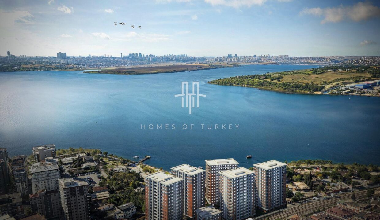 Project With Lake Views And Extensive Green Spaces in Küçükçekmece in Istanbul- 1