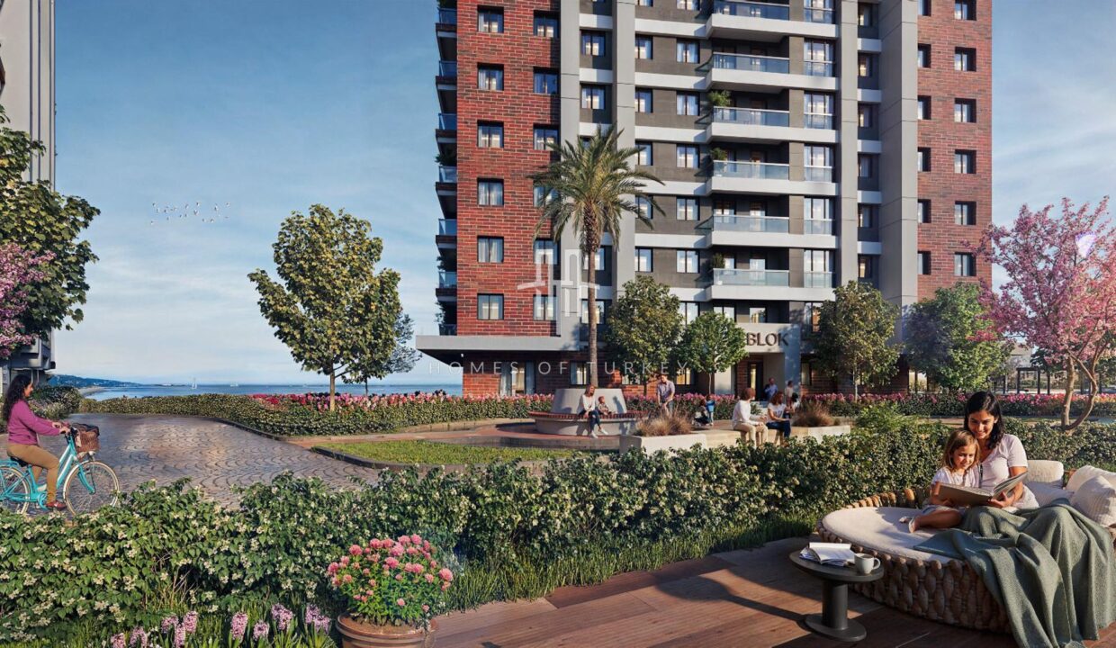 Project With Lake Views And Extensive Green Spaces in Küçükçekmece in Istanbul- 6,