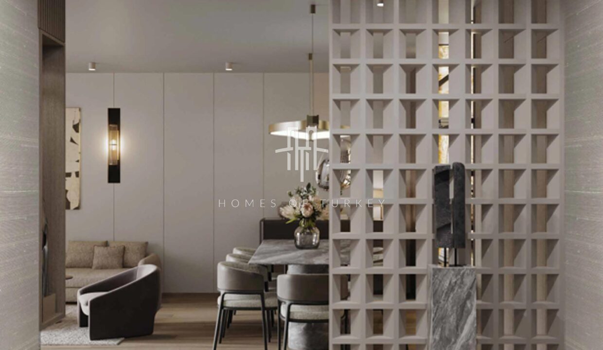 Project in Istanbul Ataşehir Close to The Financial Center and Featuring Horizontal Architecture- 10,