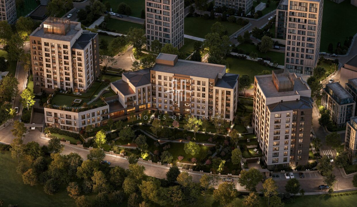 Project in Istanbul Ataşehir Close to The Financial Center and Featuring Horizontal Architecture- 2