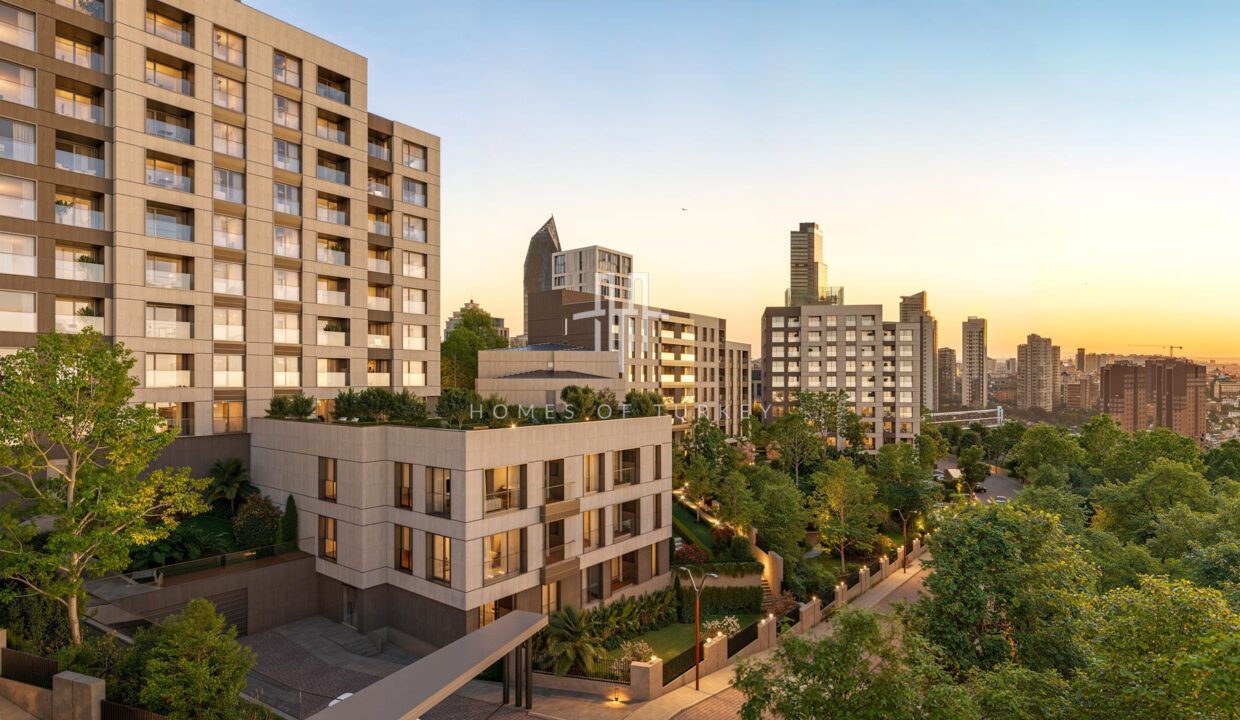 Project in Istanbul Ataşehir Close to The Financial Center and Featuring Horizontal Architecture- 3