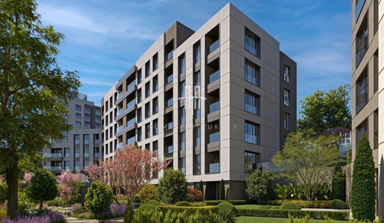 Project in Istanbul Ataşehir Close to The Financial Center and Featuring Horizontal Architecture- 5