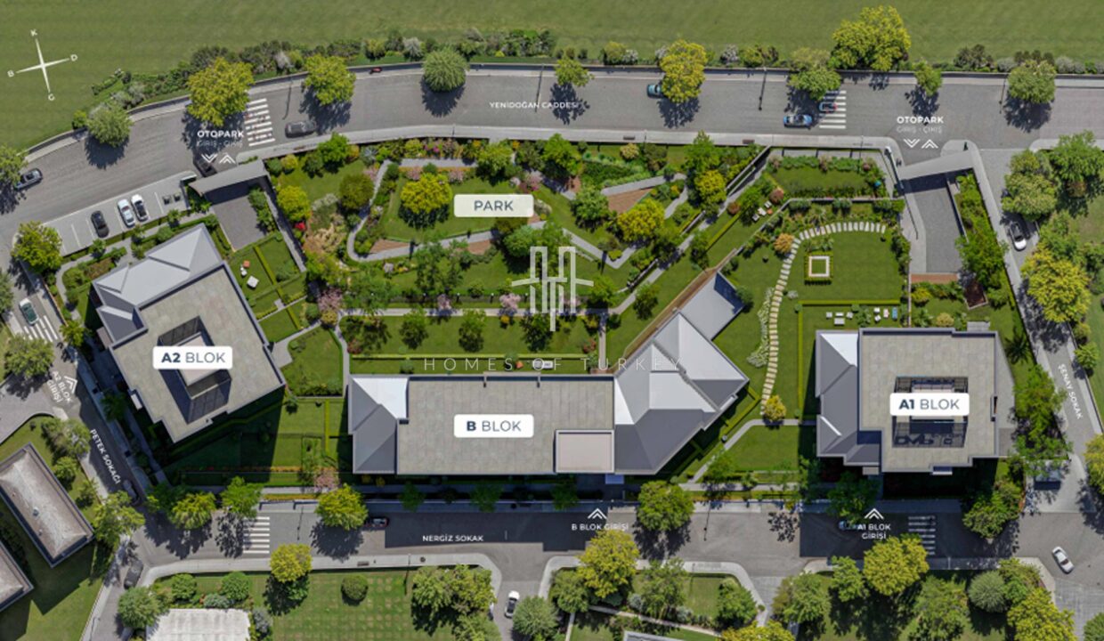 Project in Istanbul Ataşehir Close to The Financial Center and Featuring Horizontal Architecture- 8,