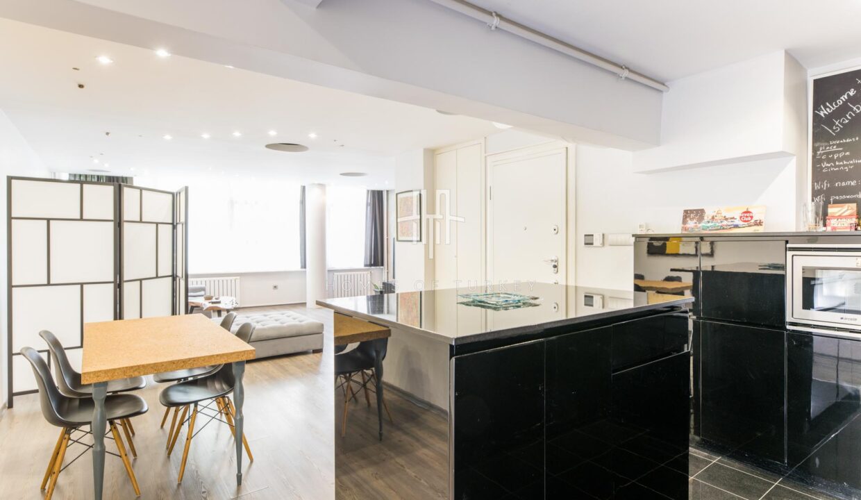 Renovated 3+1 Apartment for Sale in Cihangir in Istanbul Suitable for Citizenship and Airbnb- 14