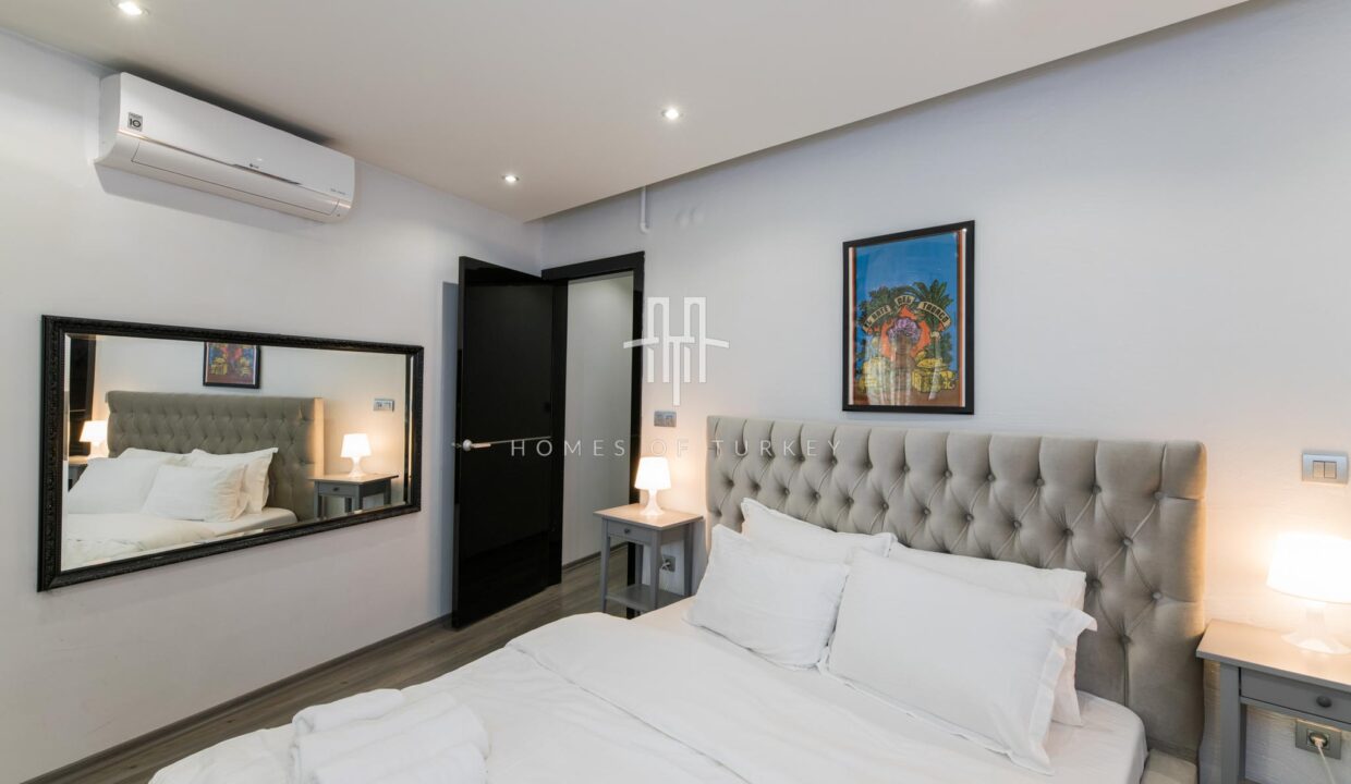 Renovated 3+1 Apartment for Sale in Cihangir in Istanbul Suitable for Citizenship and Airbnb- 16