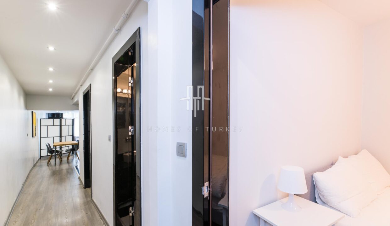 Renovated 3+1 Apartment for Sale in Cihangir in Istanbul Suitable for Citizenship and Airbnb- 23,