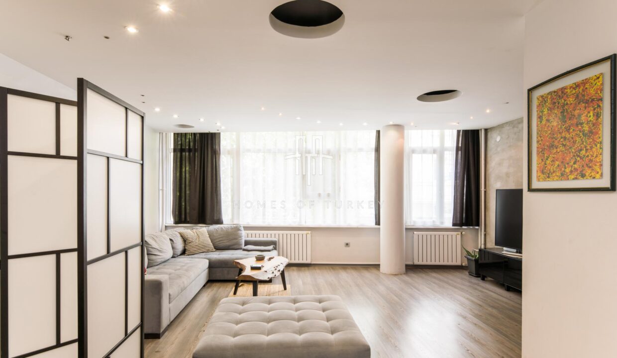 Renovated 3+1 Apartment for Sale in Cihangir in Istanbul Suitable for Citizenship and Airbnb- 5