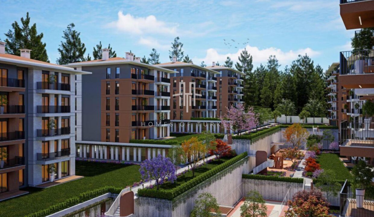 Apartments For Sale in Istanbul Pendik With Forest Views and Close to TheAirport- 3