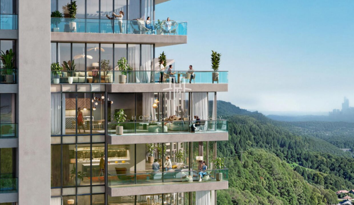 Apartments For Sale with Installment Payment Options in a Prestigious Area and Luxury Project in Maslak in Istanbul- 2