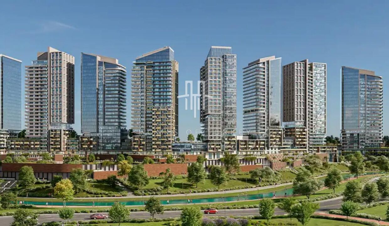 Apartments For Sale with Installment Payment Options in a Prestigious Area and Luxury Project in Maslak in Istanbul- 2,