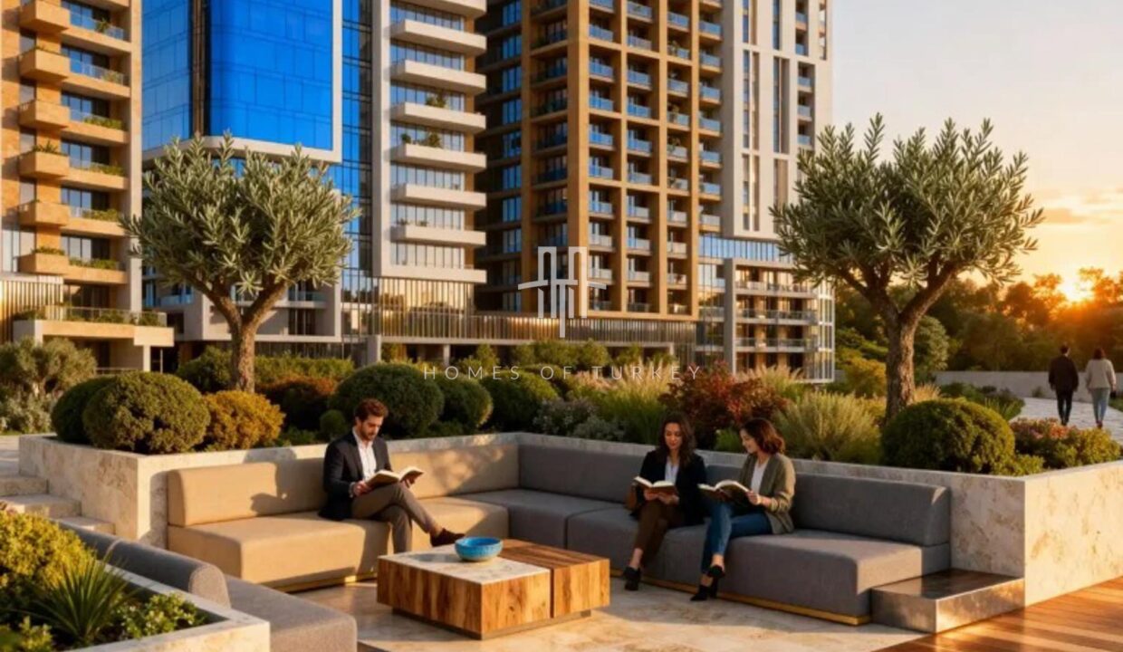 Apartments For Sale with Installment Payment Options in a Prestigious Area and Luxury Project in Maslak in Istanbul- 4