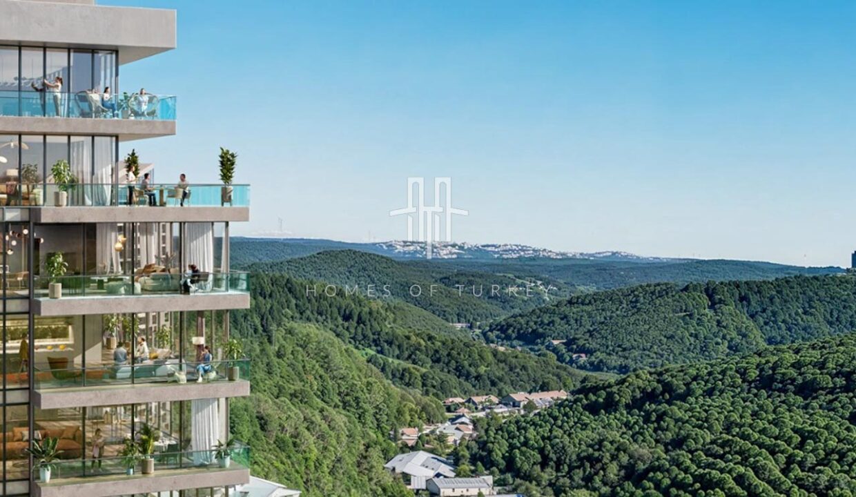 Apartments For Sale with Installment Payment Options in a Prestigious Area and Luxury Project in Maslak in Istanbul- 5