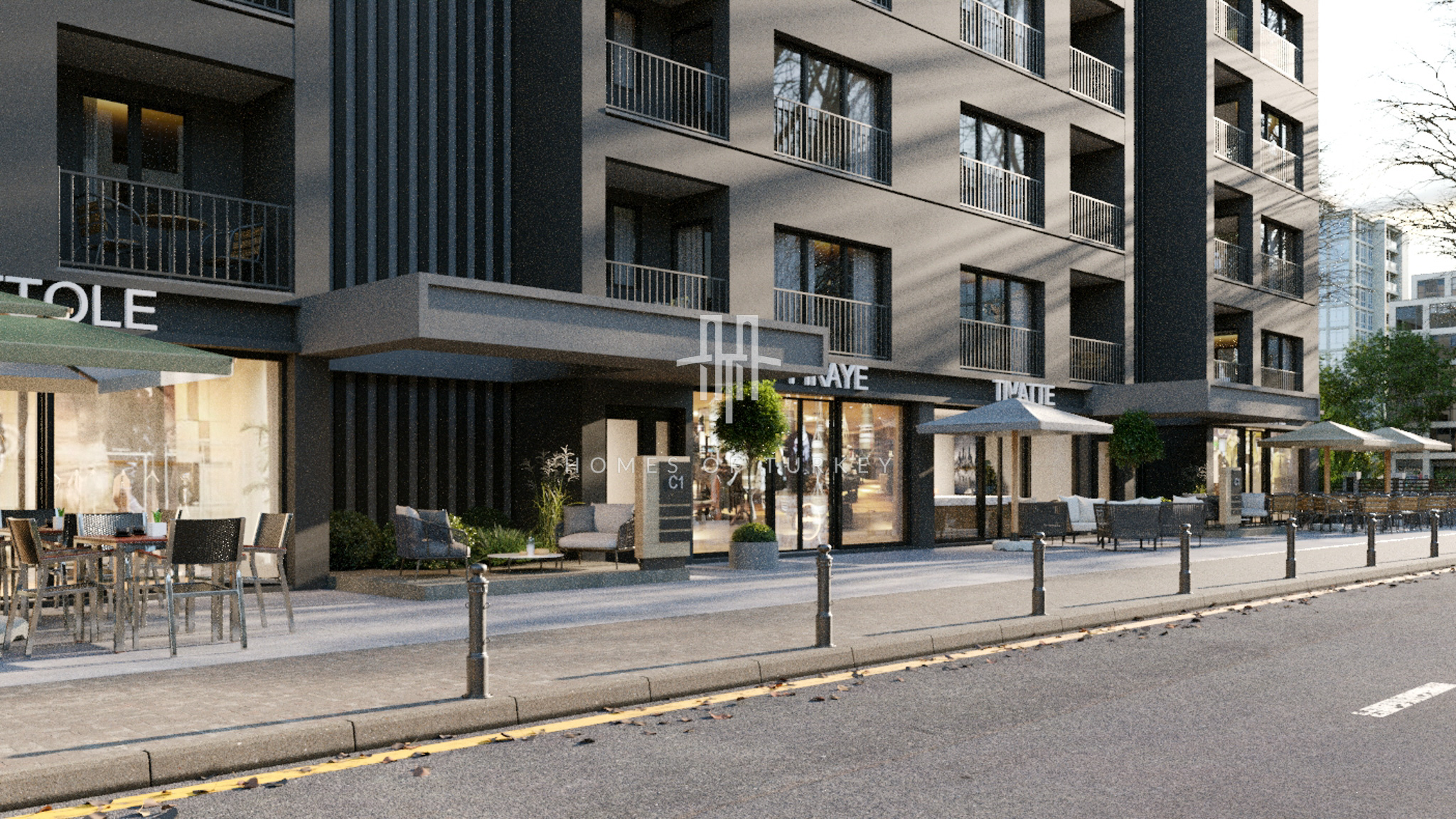 Boutique Apartments For Sale in Kadıköy Near Bağdat Street