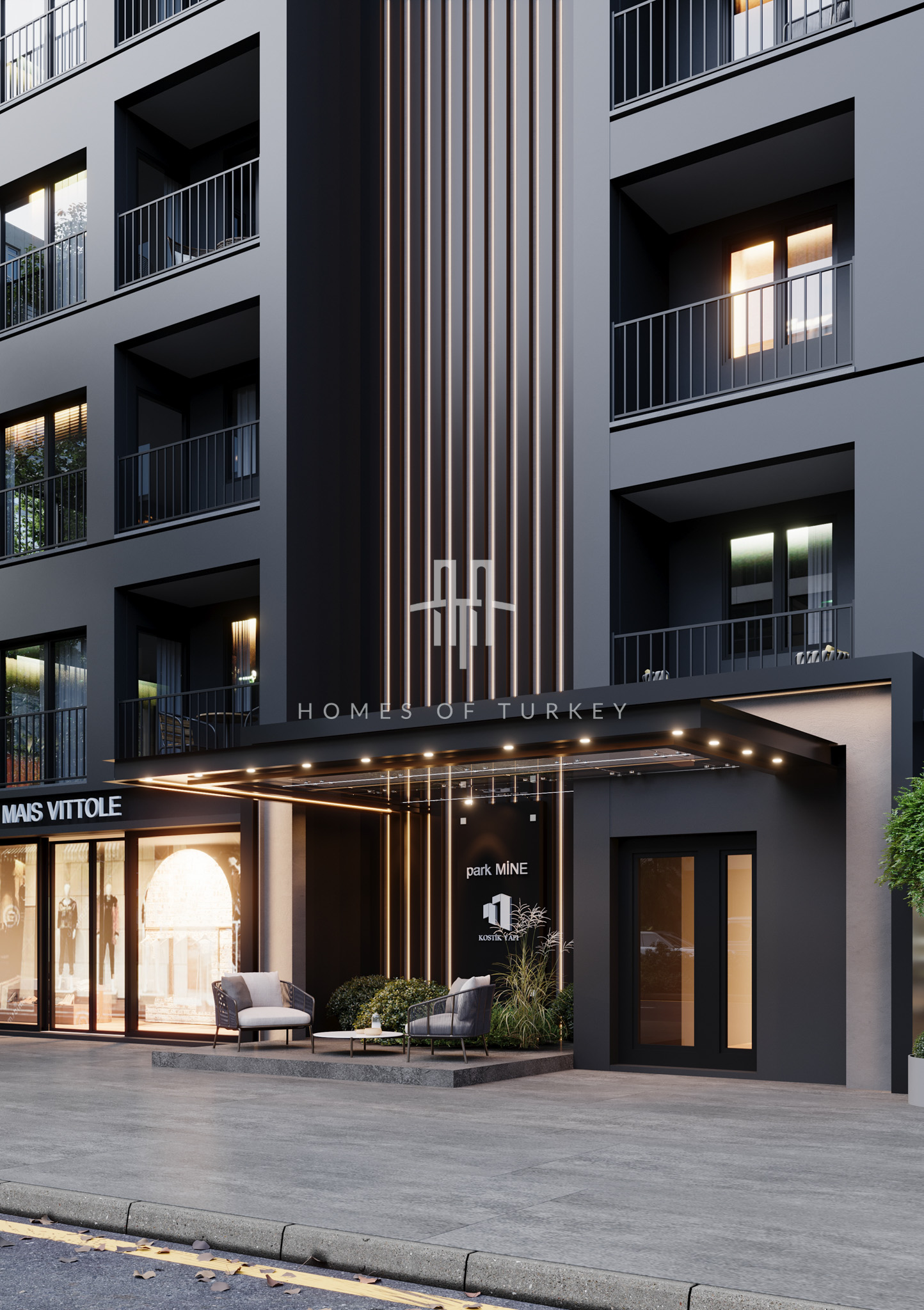 Boutique Apartments For Sale in Kadıköy Near Bağdat Street