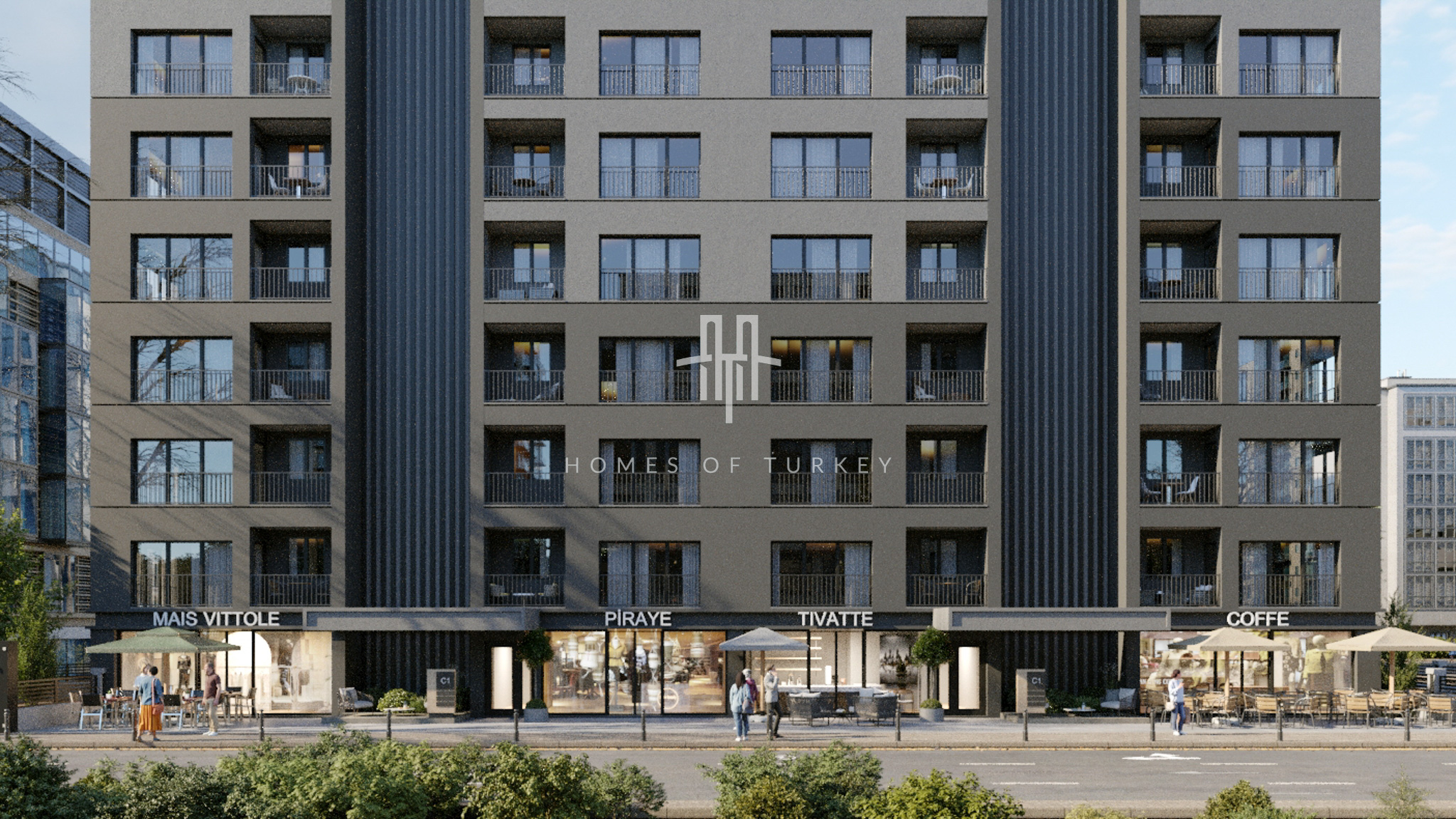 Boutique Apartments For Sale in Kadıköy Near Bağdat Street