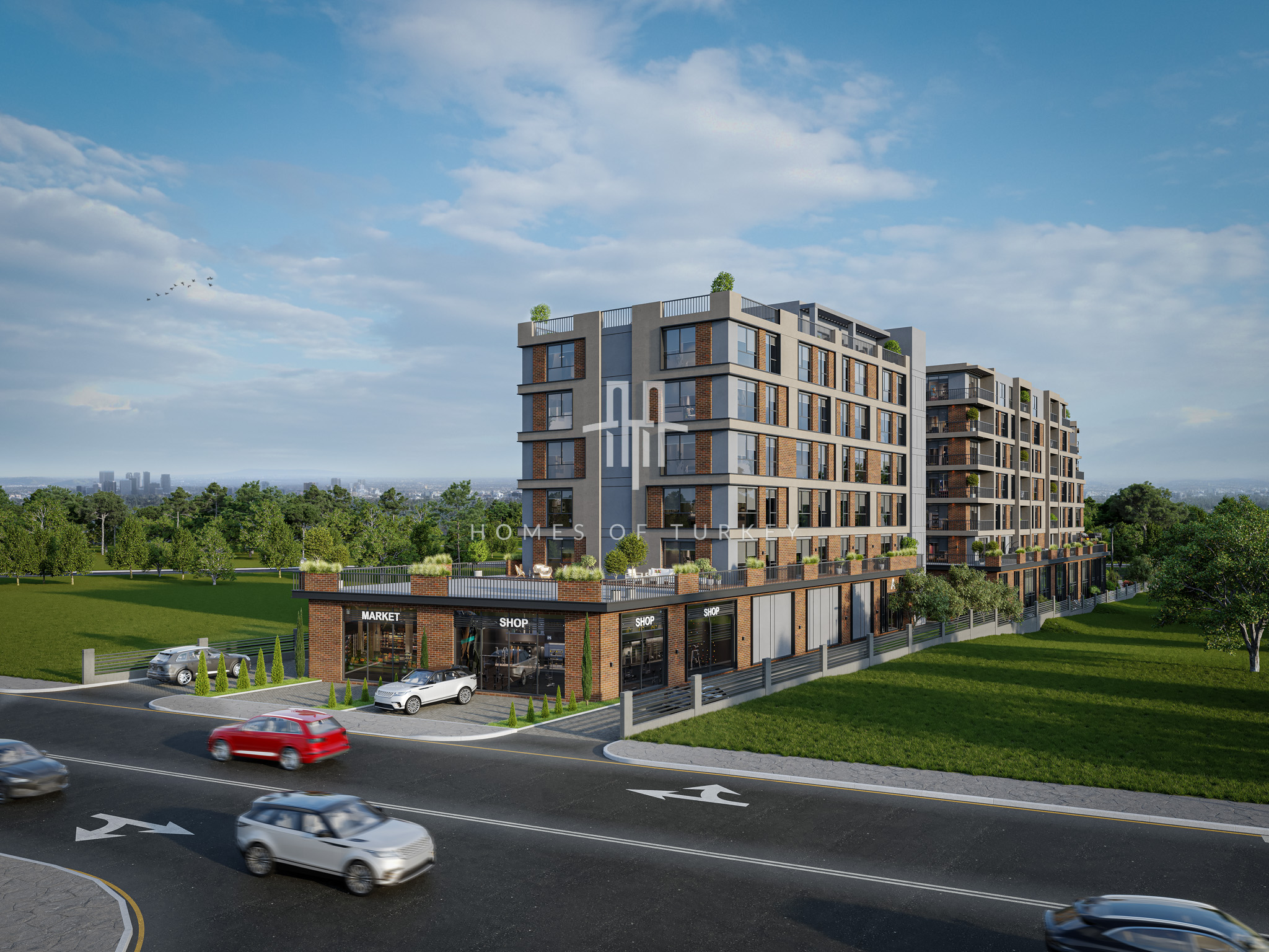 Apartments for Sale in Küçükçekmece Istanbul with Lake View