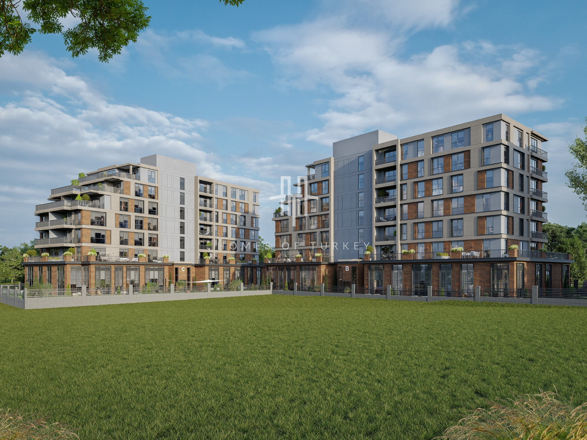 Apartments for Sale in Küçükçekmece Istanbul with Lake View