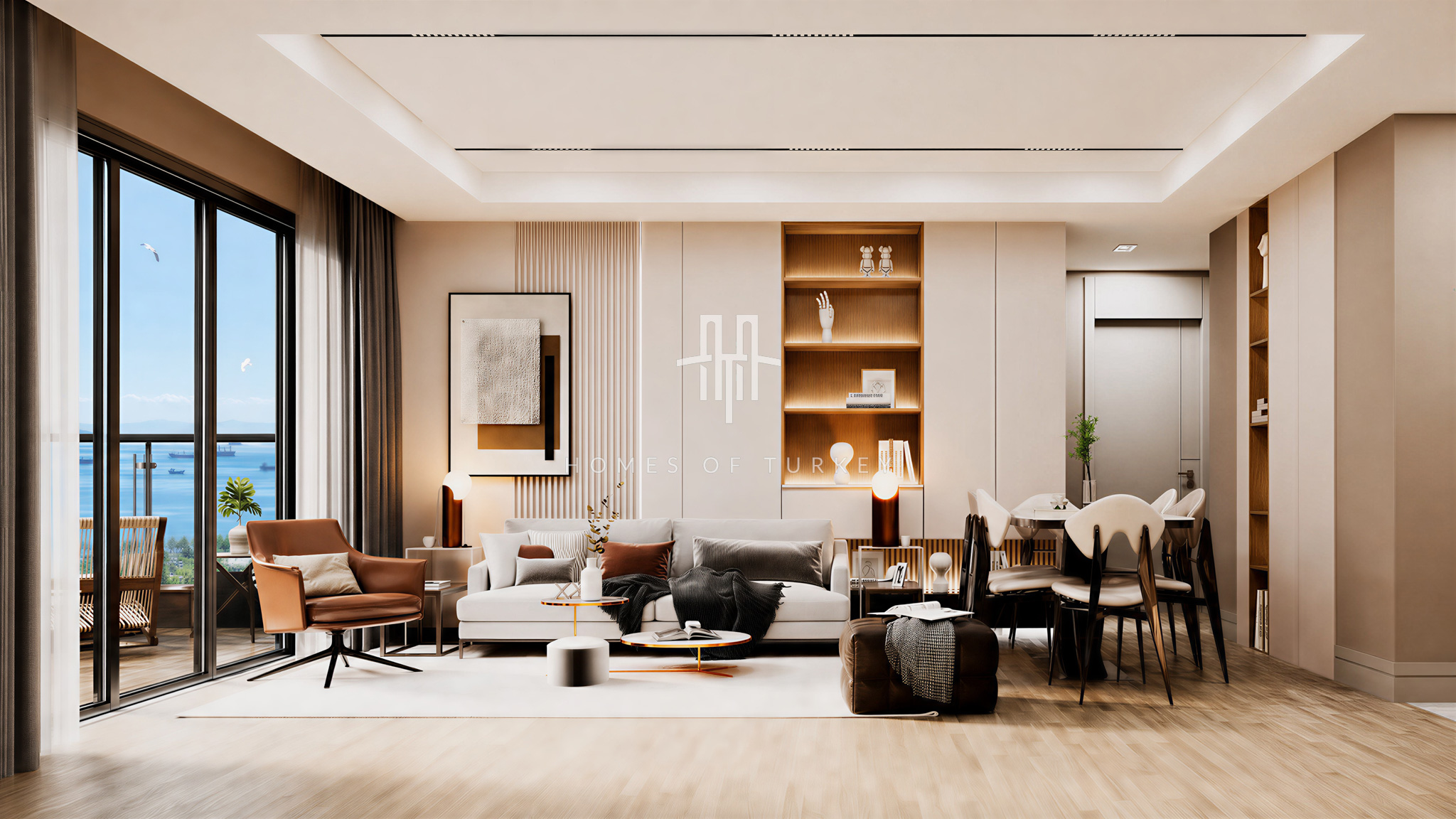Sea View Apartments for Sale Near Marmaray in Zeytinburnu Istanbul