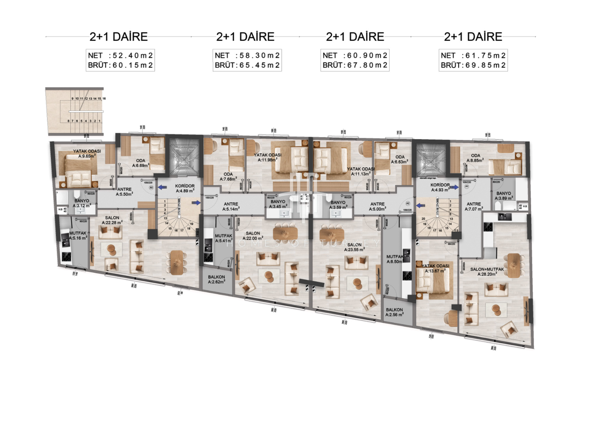 Citizenship Eligible Boutique Apartments For Sale in Maltepe Istanbul
