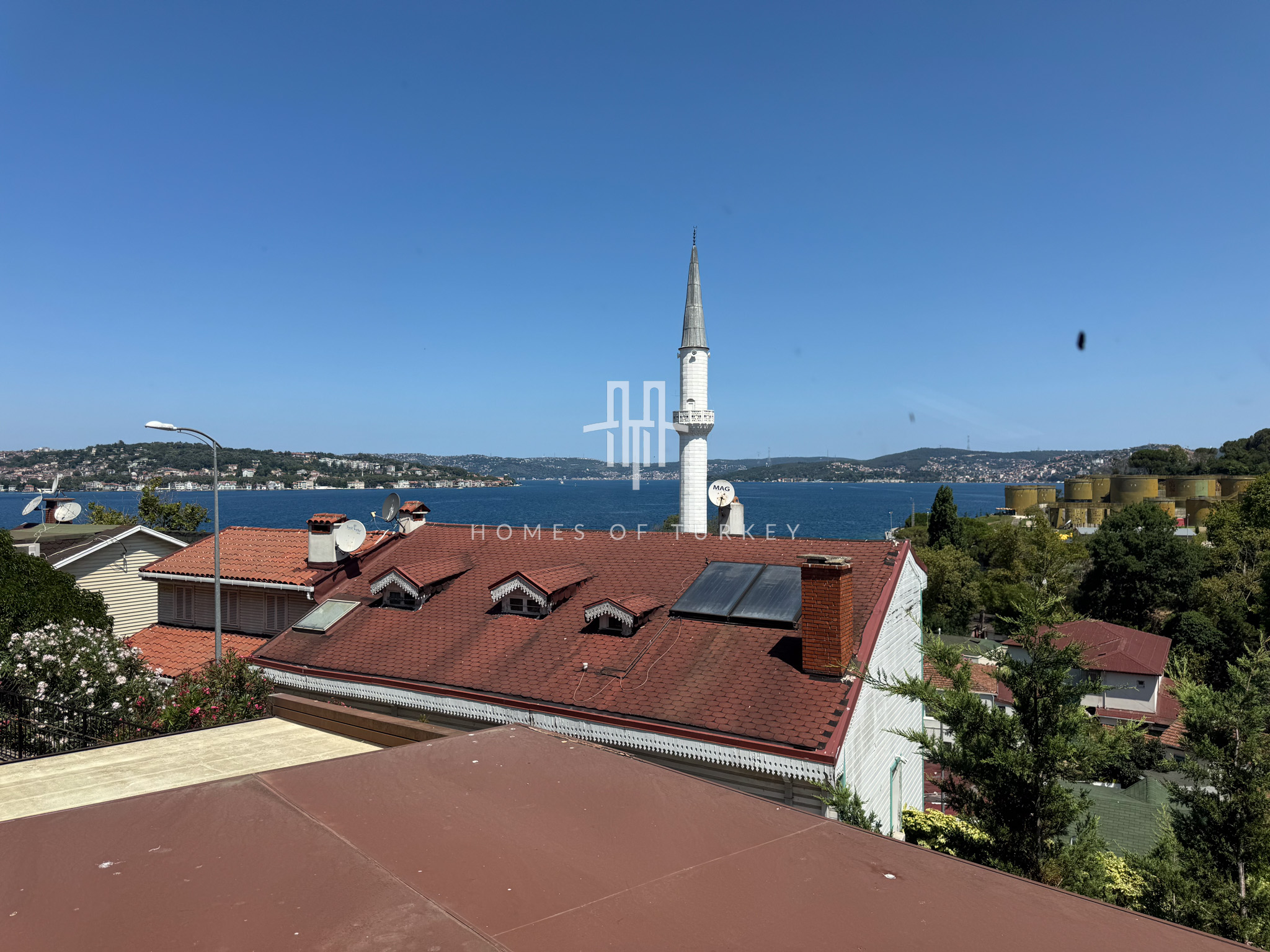 Bosphorus View Mansion For Sale in Beykoz Istanbul