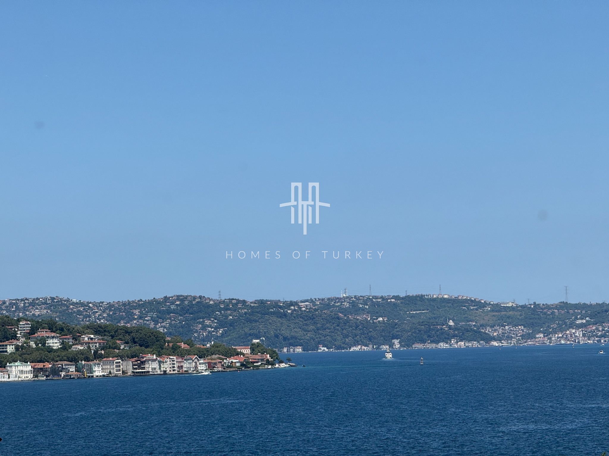 Bosphorus View Mansion For Sale in Beykoz Istanbul