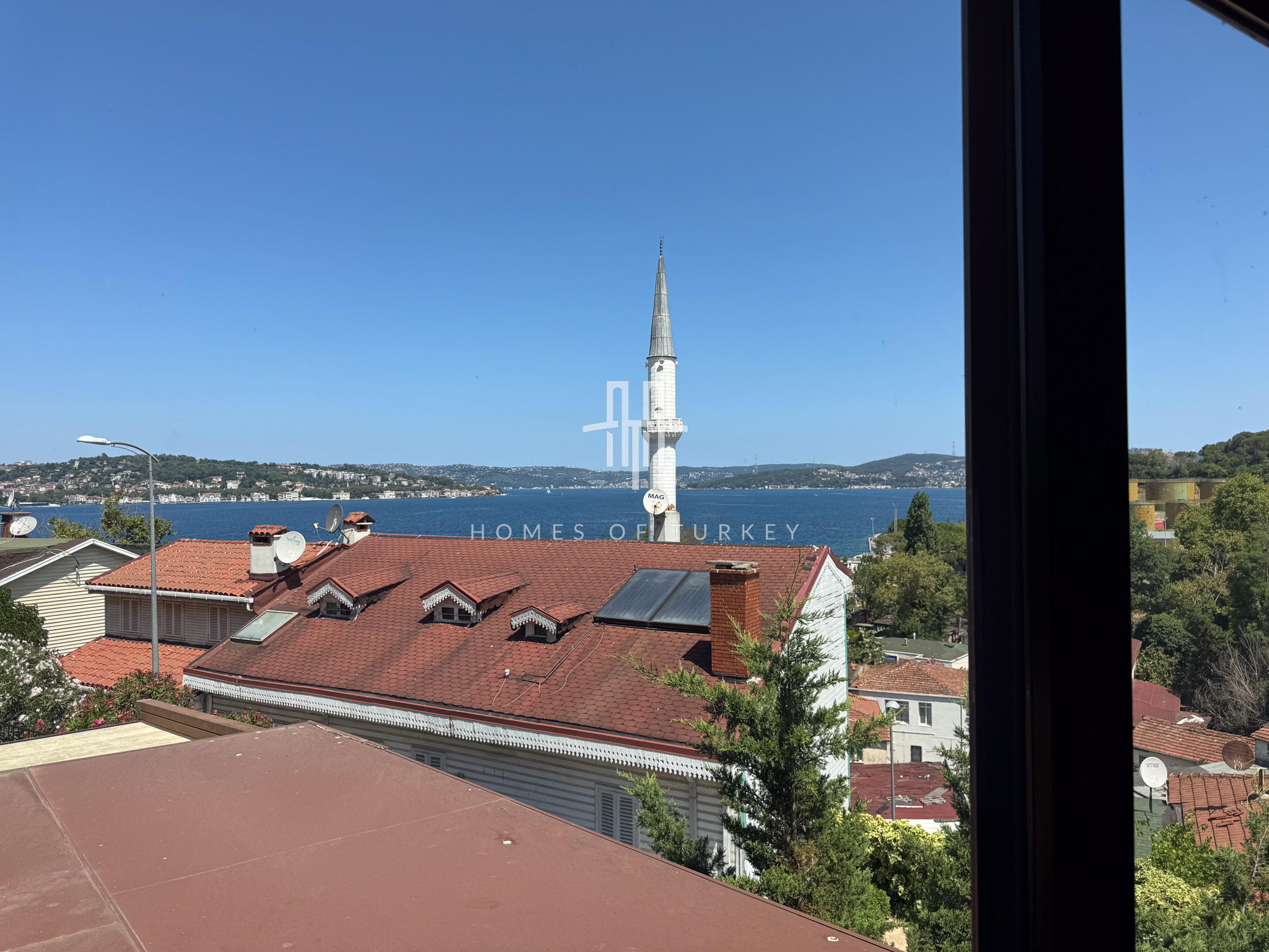 Bosphorus View Mansion For Sale in Beykoz Istanbul